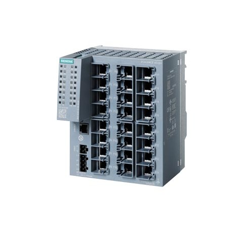 6GK5224-0BA00-2AC2 - 6GK5224-0BA00-2AC2 SIEMENS SCALANCE XC224 manageable Layer 2 IE switch IEC 62443-4-2 certified 24x 10/100 Mb..