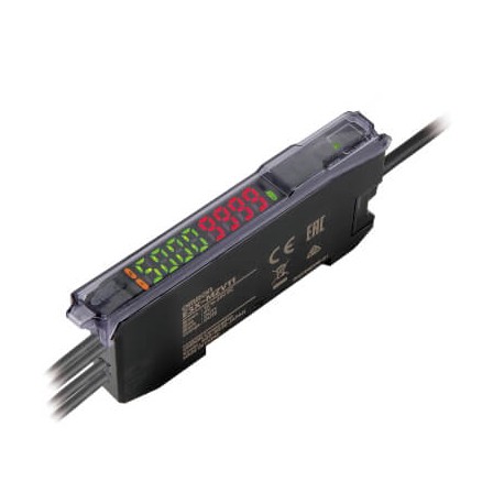 E3X-MZV11 2M - E3X-MZV11 2M E3X 2006G E3XMZV112M OMRON Fiber amplifier, twin digital display, smart tuning, NPN, double out..