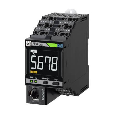 K6CM-VBMD-EIP - K6CM-VBMD-EIP K6CM0002M OMRON Motor Condition Monitoring, AC, 3-phase, Induction motor, Vibration & Temperat..