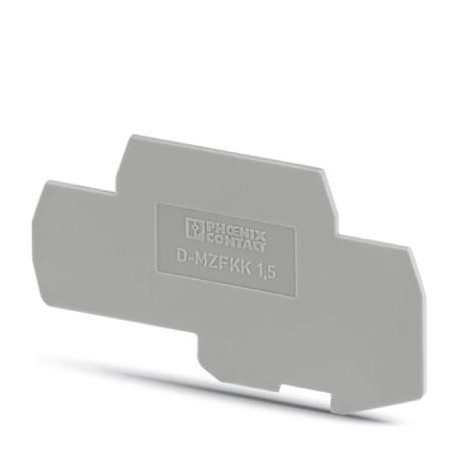D-MZFKK 1,5 - D-MZFKK 1,5 3029839 PHOENIX CONTACT End cover, Length: 67.5 mm, Width: 1 mm, Color: gray