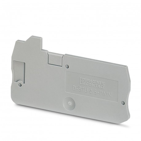 D-STU 2,5-TWIN - D-STU 2,5-TWIN 3033045 PHOENIX CONTACT End cover
