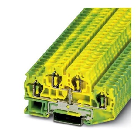 STTB 4-PE - STTB 4-PE 3036039 PHOENIX CONTACT Protective conductor double-level terminal block, Cross section: 0.08 mm²