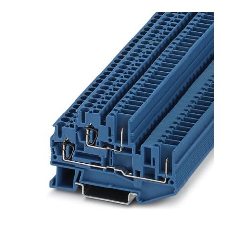 STTB 2,5/2P BU SO - STTB 2,5/2P BU SO 3040902 PHOENIX CONTACT Double-level terminal block