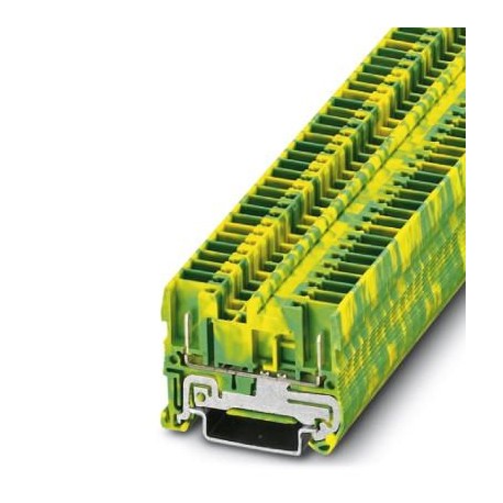ST 2,5/2P-PE - ST 2,5/2P-PE 3042146 PHOENIX CONTACT Spring cage ground terminal block