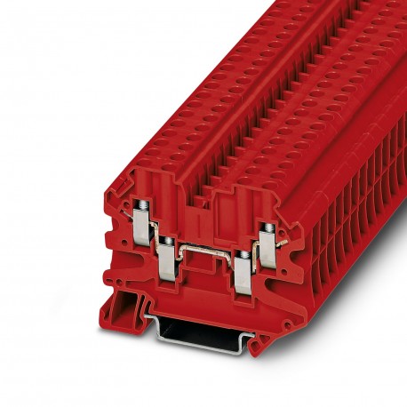 UT 4-QUATTRO HV RD - UT 4-QUATTRO HV RD 3048849 PHOENIX CONTACT Four-conductor universal terminal block