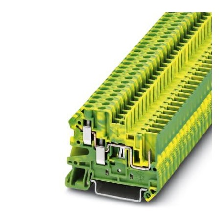 UT 4-TWIN/ 1P-PE - UT 4-TWIN/ 1P-PE 3060283 PHOENIX CONTACT Ground modular terminal block