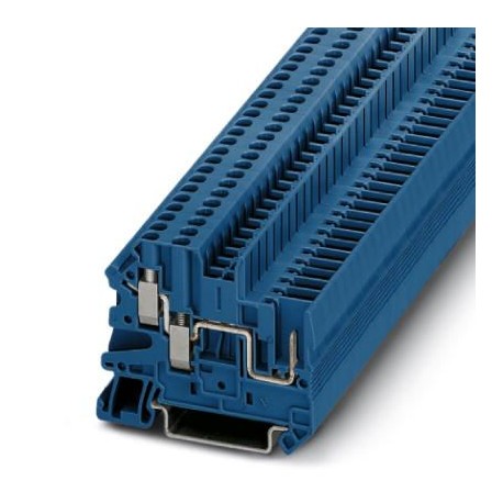 UT 2,5-TWIN/1P BU - UT 2,5-TWIN/1P BU 3060500 PHOENIX CONTACT Feed-through terminal block