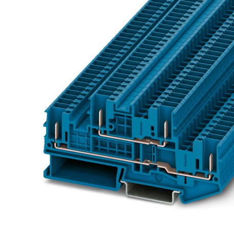 STTB 2,5/4P BU - STTB 2,5/4P BU 3061512 PHOENIX CONTACT Double-level terminal block