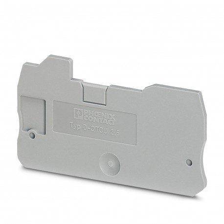 D-QTCU 2,5 - D-QTCU 2,5 3206597 PHOENIX CONTACT End cover