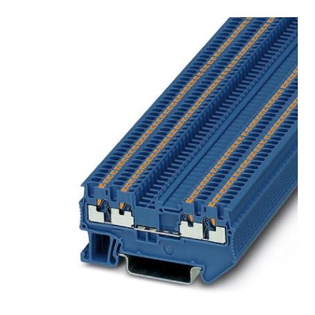 PT 1,5/S-QUATTRO BU - PT 1,5/S-QUATTRO BU 3208208 PHOENIX CONTACT Feed-through terminal block