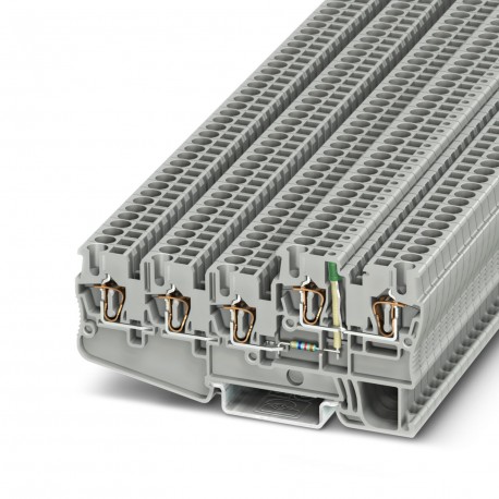 STIO 2,5/4-3B/L-LA24GN/O-M - STIO 2,5/4-3B/L-LA24GN/O-M 3209167 PHOENIX CONTACT Sensor/actuator terminal block