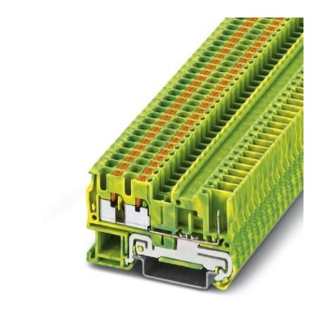 PT 2,5-TWIN/1P-PE - PT 2,5-TWIN/1P-PE 3209659 PHOENIX CONTACT Ground modular terminal block