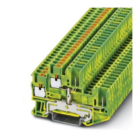 PTTB 2,5/2P-PE - PTTB 2,5/2P-PE 3210897 PHOENIX CONTACT Protective conductor double-level terminal block