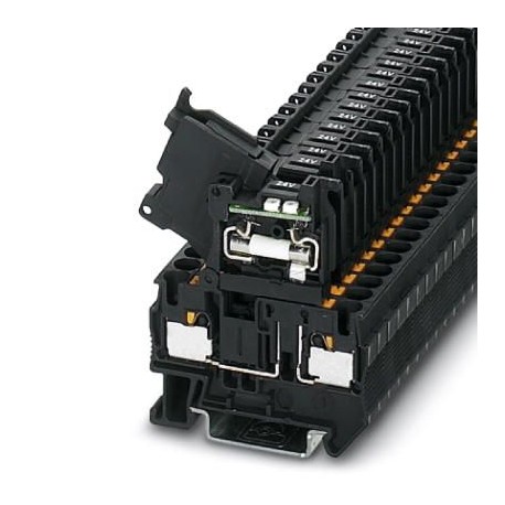 PT 4-HESILED 24 (5X20) - PT 4-HESILED 24 (5X20) 3211903 PHOENIX CONTACT Fuse modular terminal block