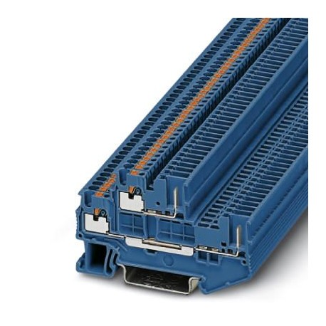 PTTB 1,5/S/2P BU - PTTB 1,5/S/2P BU 3212442 PHOENIX CONTACT Double-level terminal block