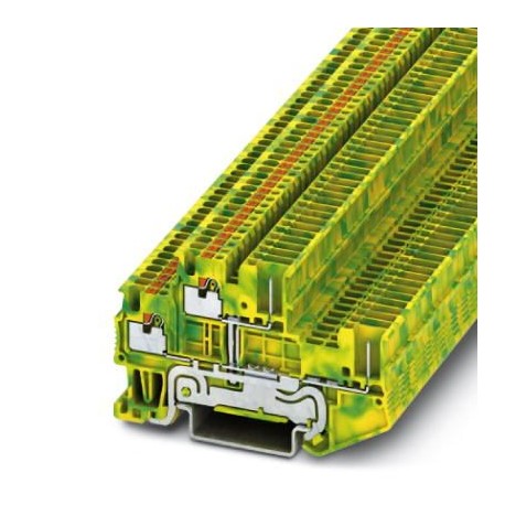 PTTB 1,5/S/2P-PE - PTTB 1,5/S/2P-PE 3212455 PHOENIX CONTACT Protective conductor double-level terminal block