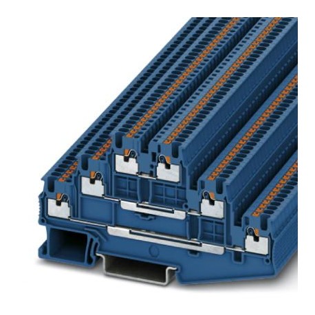 PT 1,5/S-3L BU - PT 1,5/S-3L BU 3213726 PHOENIX CONTACT Multi-level terminal block