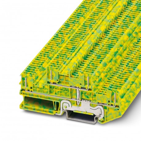 PTTB 1,5/S/4P-PE - PTTB 1,5/S/4P-PE 3213881 PHOENIX CONTACT Protective conductor double-level terminal block