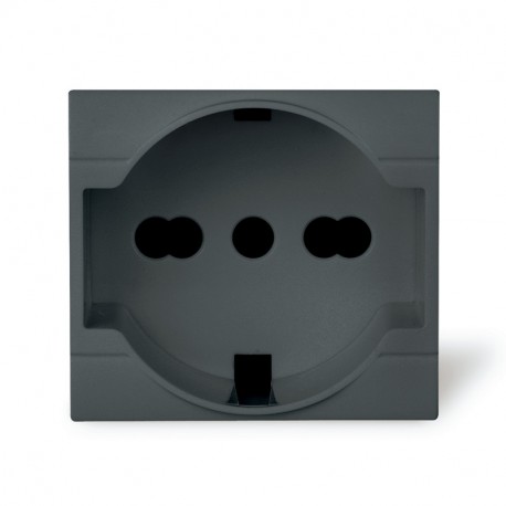 101.6405 - 101.6405 SCAME SOCKET P40 PLURISTANDARD ANTRACITE