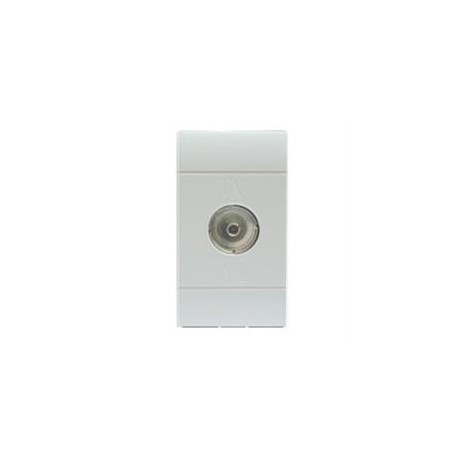 101.6433.B - 101.6433.B SCAME COAX/SAT/CAT.F OUTLET DIRECT WHITE