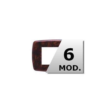 101.7016.XRD - 101.7016.XRD SCAME CLASSIC LINE EVOLUTION PLATE 6 GANG