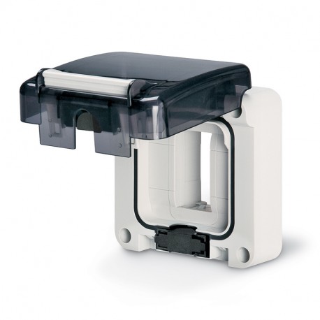 137.001 - 137.001 SCAME 1 GANG ENCLOSURE IP66 FLUSH MOUNTING