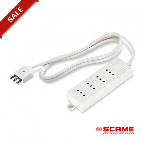 164.219/C - 164.219/C SCAME MULTI-OUTLET SOCKET