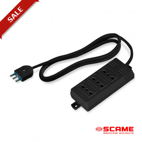 164.220/C-N - 164.220/C-N SCAME MULTI-OUTLET SOCKET