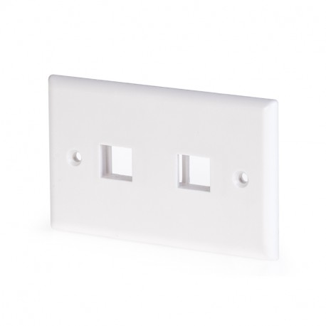 180.842 - 180.842 SCAME PLATE FOR TELEPHONE OUTLET 2 OUTLETS