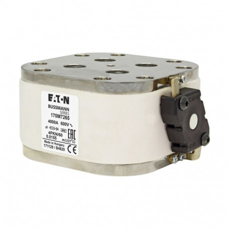 FUSE 4000A 600V 4PKN/60 AR - FUSE 4000A 600V 4PKN/60 AR 170M7265 EATON ELECTRIC FUSE 4000A 600V 4PKN/60 AR