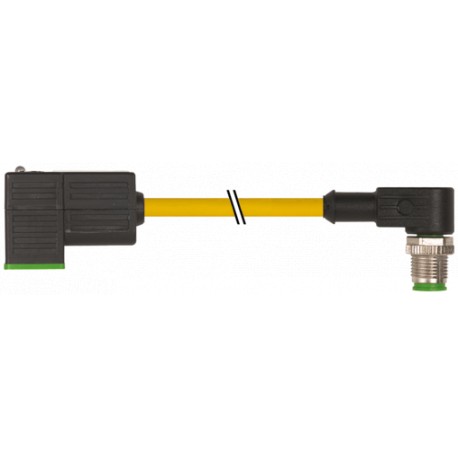 7000-41101-0160200 - 7000-41101-0160200 MURRELEKTRONIK M12 male 90° A-cod. / MSUD valve plug C-8mmPVC 3x0.75 ye 2m