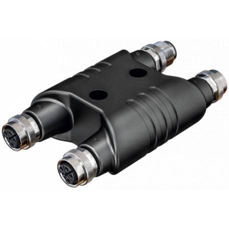 7000-P4902-0000000 - 7000-P4902-0000000 MURRELEKTRONIK H coupler M12 male L-coded/ 3x M12 female L-coded