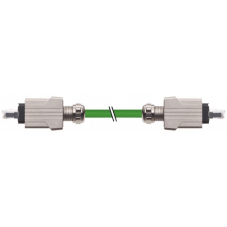7000-74641-7930150 - 7000-74641-7930150 MURRELEKTRONIK RJ45 PUSH PULL 0° / RJ45 PUSH PULL 0° PUR 1x4xAWG22 shielded gn 1.5