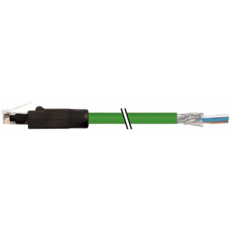 7700-74101-S7V2000 - 7700-74101-S7V2000 MURRELEKTRONIK RJ45 male 0° shielded with cable, Ethernet TPE 2x2x22AWG SF/UTP CAT5e gn U..