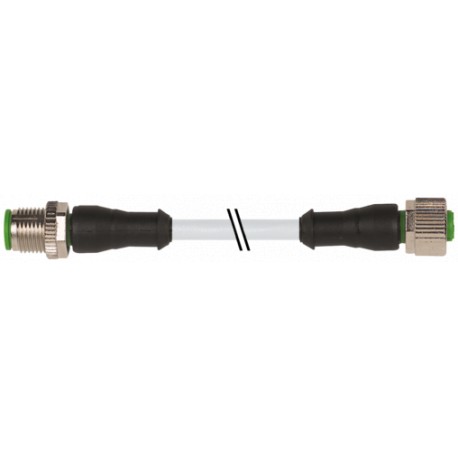 7000-40021-2240180 - 7000-40021-2240180 MURRELEKTRONIK M12 male 0° / M12 female 0° PUR 4x0.34 gy UL/CSA 1,8m