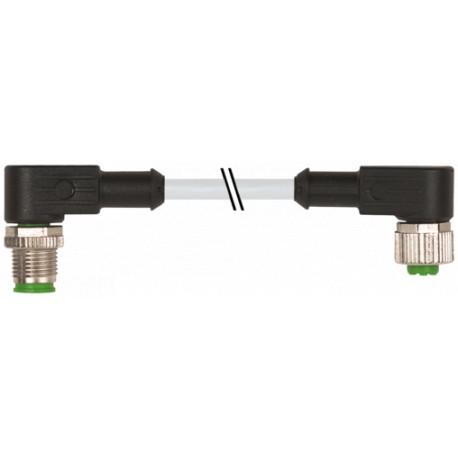 7000-40241-2231000 - 7000-40241-2231000 MURRELEKTRONIK M12 MALE 90° / M12 FEMALE 90° PUR 3x0.34 gy UL/CSA 10.0