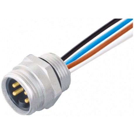 7000-78321-9770100 - 7000-78321-9770100 MURRELEKTRONIK 7/8'' MALE FLANGE PLUG Wire 4X0.75 1m