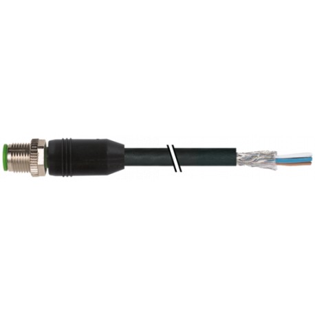 7000-13105-8381000 - 7000-13105-8381000 MURRELEKTRONIK M12 male 0° with cable CANopen/DeviceNet PUR AWG24+22 shielded bk UL/CSA+d..