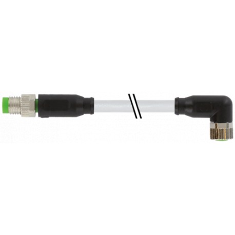 7000-88021-2303000 - 7000-88021-2303000 MURRELEKTRONIK M8 MALE 0° / M8 FEMALE 90° PUR 3x0.25 gy UL/CSA+drag 30.0