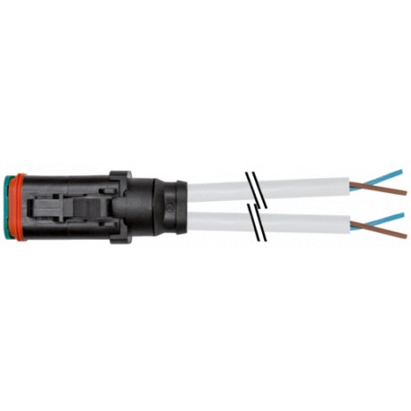 7972-72195-4280500 - 7972-72195-4280500 MURRELEKTRONIK valve plug MDCY06-4s with cablePUR 3x0.5 gy UL/CSA+drag chain 5m