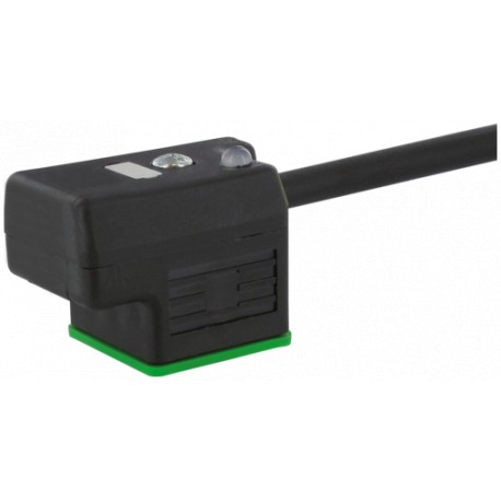 7000-18221-6360060 - 7000-18221-6360060 MURRELEKTRONIK MSUD valve plug A-18mm with cablePUR 3x0.75 bk UL/CSA+drag ch. 0.6m