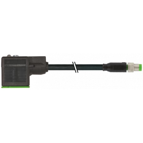 7000-88791-6330300 - 7000-88791-6330300 MURRELEKTRONIK M8 male 0° A-cod. / MSUD valve plug BI-11mmPUR 3x0.34 bk UL/CSA+drag ch. 3m