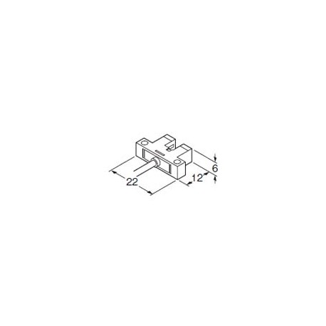 PMK24 - PMK24 PM-K24 PANASONIC *UZJ311*,u-shaped type, 5mm, NPN, cable 1m