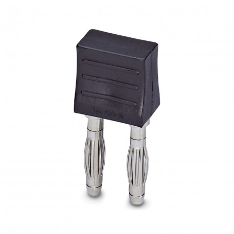 KSS 10 - KSS 10 0310541 PHOENIX CONTACT Short-circuit connector, Number of positions: 2, Color: black