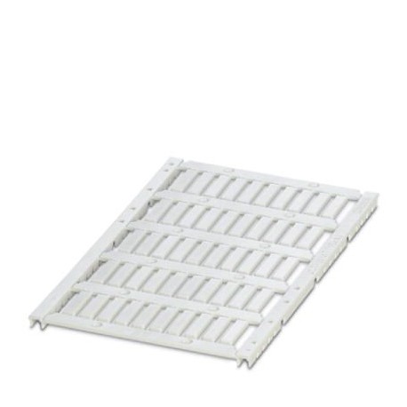 UCT-WMT (15X4) - UCT-WMT (15X4) 0801446 PHOENIX CONTACT Conductor marker, Sheet, white, unlabeled, can be labeled with: THERM..
