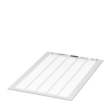 BMKLT 31,5X12 WH - BMKLT 31,5X12 WH 0813802 PHOENIX CONTACT Label sheet, DIN A4, Sheet, white, unlabeled, can be labeled with: ..
