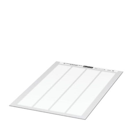 BMKLT 41,5X12 WH - BMKLT 41,5X12 WH 0813815 PHOENIX CONTACT Label sheet, DIN A4, Sheet, white, unlabeled, can be labeled with: ..