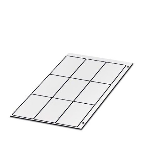 GPE 60X30 WH/R - GPE 60X30 WH/R 0815292 PHOENIX CONTACT Engraving material