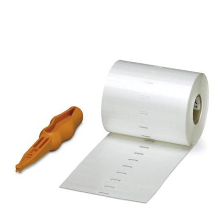 TMT 100 R OG - TMT 100 R OG 0816582 PHOENIX CONTACT Marker for terminal blocks, Roll, orange, unlabeled, can be labeled wit..