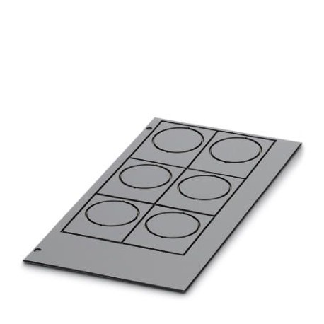 EMLP 32 (38X14) SR - EMLP 32 (38X14) SR 0822343 PHOENIX CONTACT Plastic label with drill hole